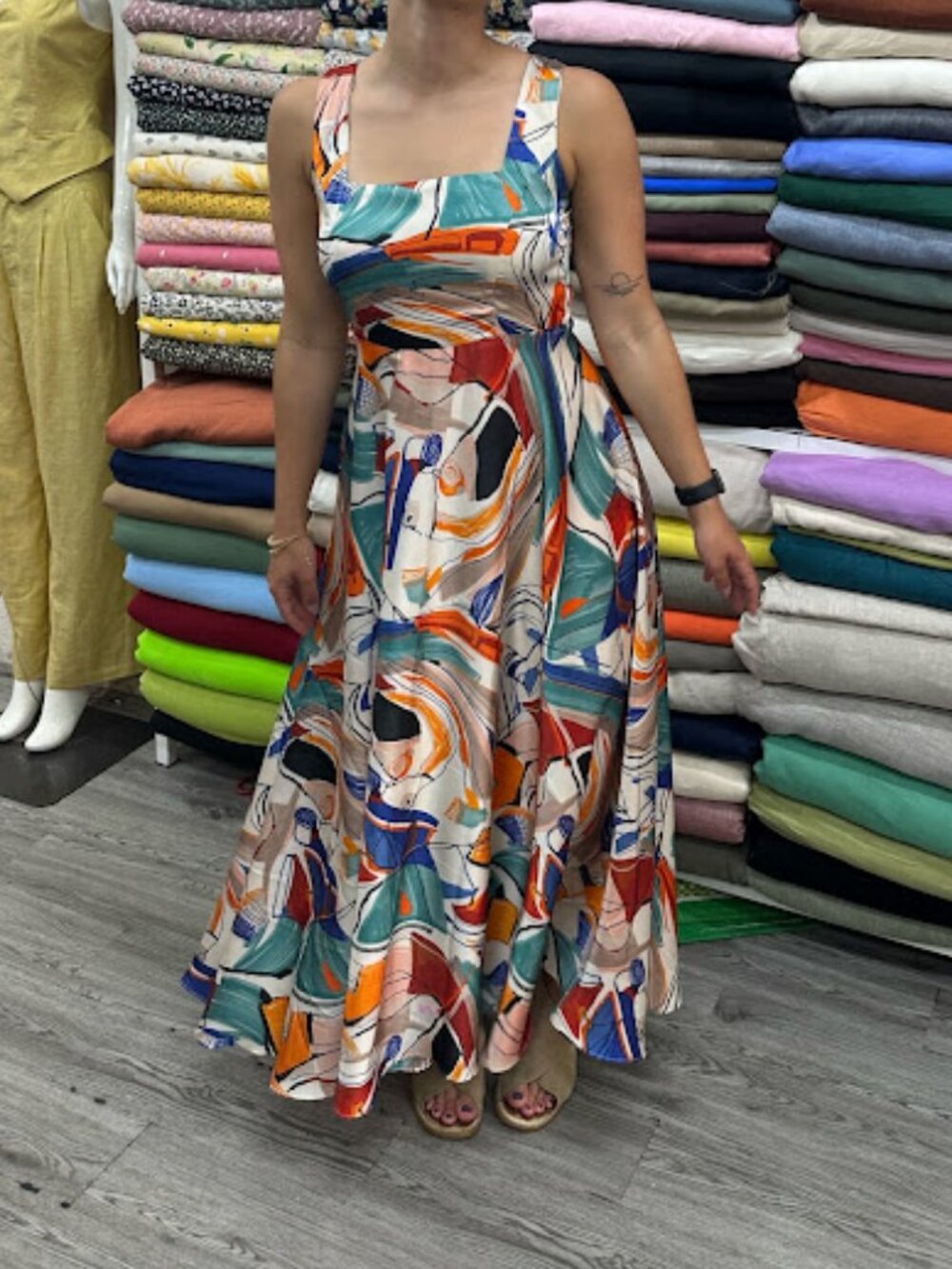 Handmade Wedding guest dress